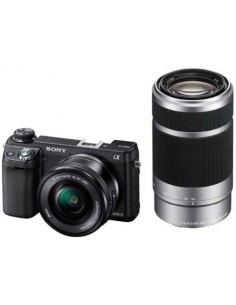 Kiwiku.com: Sony NEX6YB.CE - Cámara EVIL de 16.1 Mp (pantalla 3, estabilizador), color negro - Electrónica