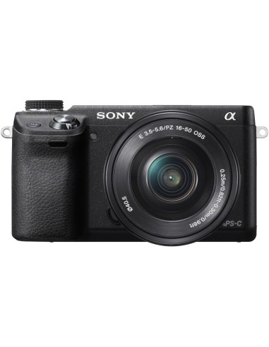Kiwiku.com: Sony NEX6YB.CE - Cámara EVIL de 16.1 Mp (pantalla 3, estabilizador), color negro - Electrónica