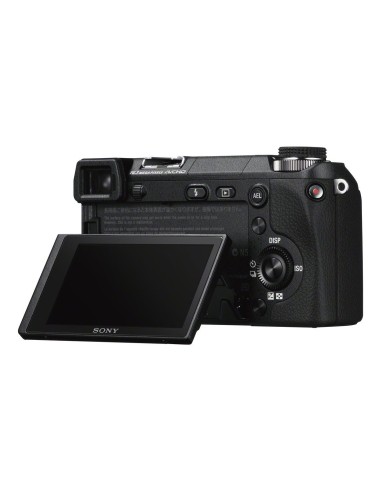 Kiwiku.com: Sony NEX6YB.CE - Cámara EVIL de 16.1 Mp (pantalla 3, estabilizador), color negro - Electrónica