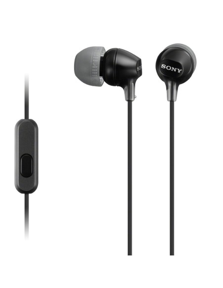 Sony MDR-EX15AP - Auriculares in-ear (con micrófono), negro: Sony: Kiwiku.com: Electrónica
