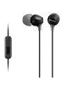 Sony mdr-ex15ap - auriculares in-ear (con micrófono), negro