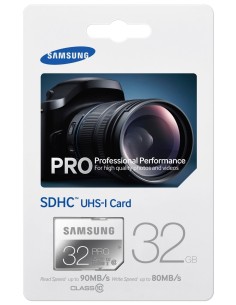 Samsung Pro - Tarjeta de memoria SDHC de 32 GB (UHS -I Grade 1, Clase 10): Samsung: Kiwiku.com: Informática 2