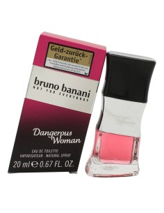#2 en Top 20 Perfumes para Mujer de BRUNO BANANI Más Vendidos - Bruno Banani Dangerous para Mujer Eau de Toilette 20ml Vaporizador