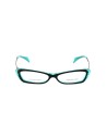 Montura de Gafas Mujer Alexander Mcqueen Amq-4163-r2k Negro Turquesa