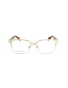 Montura de Gafas Mujer Alexander Mcqueen Amq-4257-8so Dorado Havana