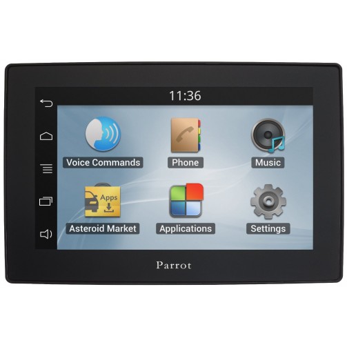 Parrot Asteroid Tablet - GPS para coches (Bluetooth, manos libres, pantalla  táctil de 5): : Electrónica