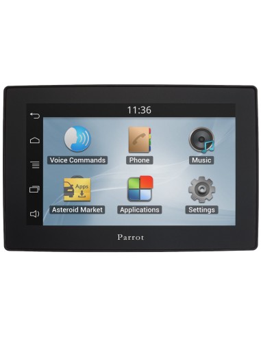 Parrot Asteroid Tablet - GPS para coches (Bluetooth, manos libres, pantalla  táctil de 5): : Electrónica