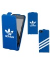 Funda con tapa adidas flip case para galaxy s4 mini azul y blanca