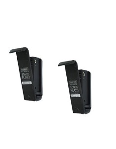 Flexson - Soporte de pared para Sonos Play:1 (inclinable) Par negro: Kiwiku.com: Electrónica 2