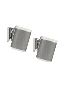 Flexson - Soporte de pared para Sonos Play:1 (inclinable) Par blanco: Kiwiku.com: Electrónica 2