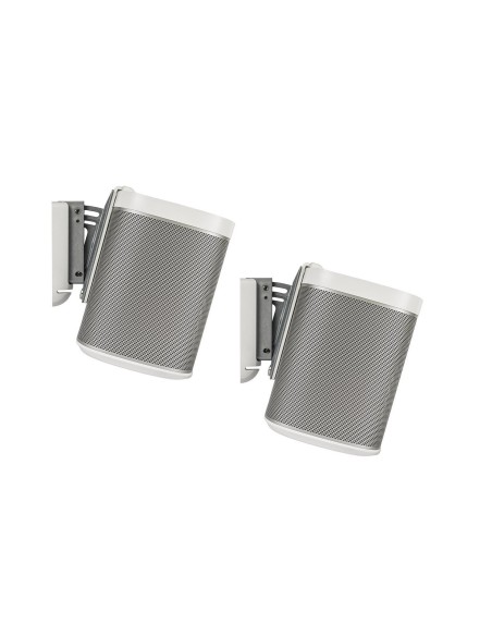 Flexson - Soporte de pared para Sonos Play:1 (inclinable) Par blanco: Kiwiku.com: Electrónica