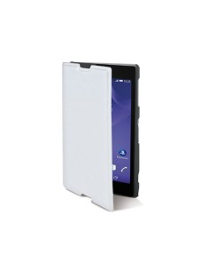 Kiwiku.com: Made for Xperia MFX3457FU81B - Funda folio para Sony Xperia E3, blanco - Electrónica