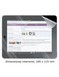 Ksix B0500SC02 - Pack de 2 protectores de pantalla para tablet de hasta 7: Kiwiku.com: Informática