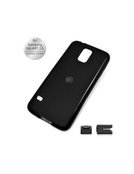 KukaClip BXKKGS5 - Funda y soporte magnético para Samsung Galaxy S5, negro: Kiwiku.com: Electrónica