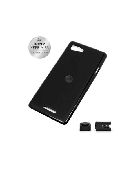KukaClip BXKKSE3 - Funda y soporte magnético para Sony Xperia E3, negro: Kiwiku.com: Electrónica