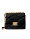 Bolso Mujer Michael Kors Serena Negro 24 X 17 X 8 Cm