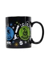 Taza Half Moon Bay Harry Potter Houses Baubles 400ml