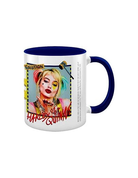 pyramid_taza_harley_quinn_warning_birds_of_prey_dc_comics_5050574258548_oferta