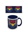 Pyramid International Taza Desayuno Color Capitana Marvel Higher Azul