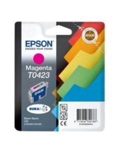 Epson T0423 - Cartucho inyección de tinta, 16 ml, 1.000 páginas, color magenta: Kiwiku.com: Oficina y papelería