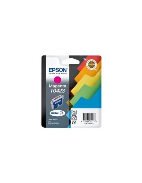 Epson T0423 - Cartucho inyección de tinta, 16 ml, 1.000 páginas, color magenta: Kiwiku.com: Oficina y papelería