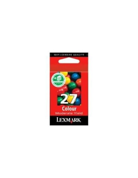 Lexmark No.27 Moderate Use Color Print Cartridge BLISTER: Kiwiku.com: Oficina y papelería