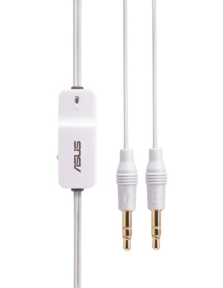 Asus HS-101 - Auriculares con micrófono in-ear, blanco: Kiwiku.com: Informática