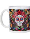 Pyramid International Taza Desayuno Coco Calavera Bordada