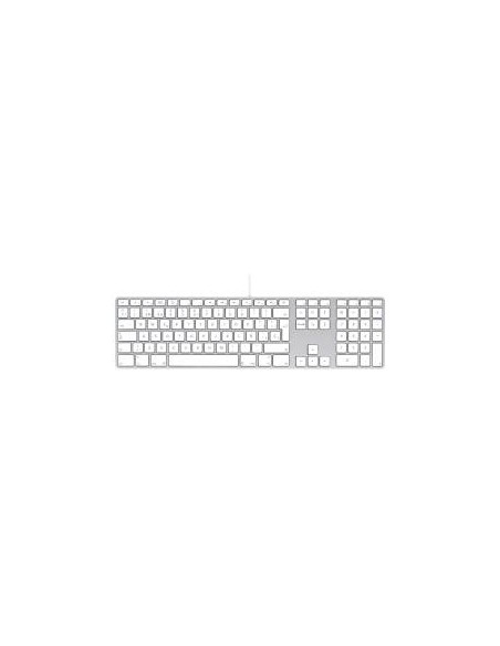 Apple MB110Y/B - Teclado (USB, QWERTY español), Blanco: APPLE: Kiwiku.com: Informática