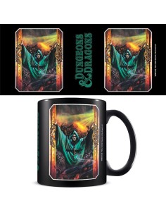 pyramid_international_taza_desayuno_negra_dragones_y_mazmorras_puerta_abierta_5050574276306_oferta