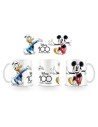 Pyramid International Taza Mickey & Donald Disney 100 Blanca 315ml