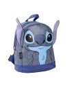 Cerda Mochila Casual Moda Aplicaciones Stitch, Color Azul