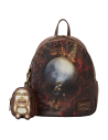 Mochila + Mini Monedero en Busca Del Arca Perdida Indiana Jones Loungefly 28cm