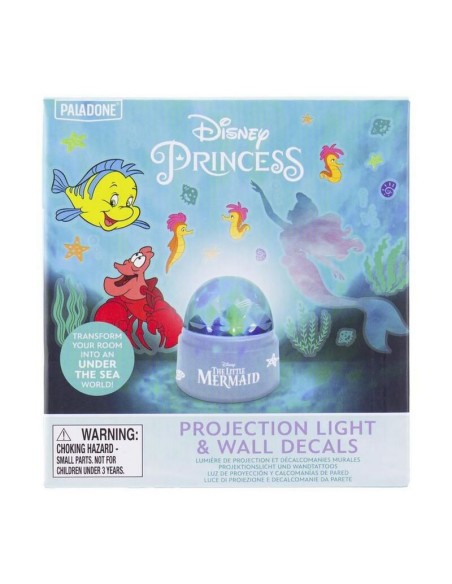paladone_lámpara_de_proyección_con_pegatinas_disney_la_sirenita_5055964788322_oferta