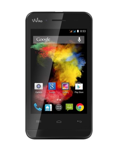 Kiwiku.com: Wiko GOA - Smartphone libre (pantalla: 3, 5, 4 GB, Android 4.4 KitKat) negro - Electrónica