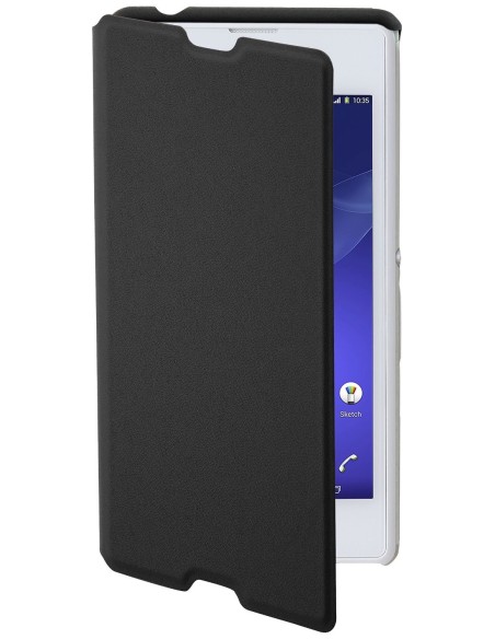 Kiwiku.com: Made for Xperia Easy Folio - Funda para Sony Xperia E3, negro - Electrónica