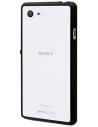Funda myframe bi-material negro/transparente sony xperia e3 made for xperia