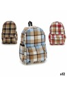 Pincello Mochila Escolar Cuadros 13 X 45 X 31 Cm