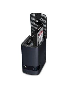 WD My Cloud EX2 4TB - Almacenamiento en la nube personal, Unidad NAS (2-Bay, incluye discos duros WD Red, procesador de 1.2 GHz 2