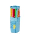 Safta Plumier Enrollable 27 Unidades Benetton "spring"