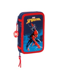 safta_plumier_doble_pequeño_28_unidades_spider-man_"neon"_8412688547890_oferta