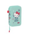 Safta Plumier Doble Pequeño 28 Unidades Hello Kitty "sea Lovers"