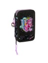 Plumier Doble Pequeño 28 Piezas de Monster High