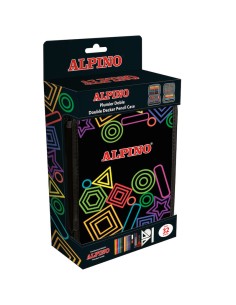 alpino_plumier_pequeño_doble_black_en_blíster_material_incluído_8413240613657_oferta