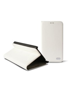 Ksix B8975FU20B - Funda folio con función soporte para Alcatel Pop C5, blanco: Kiwiku.com: Electrónica