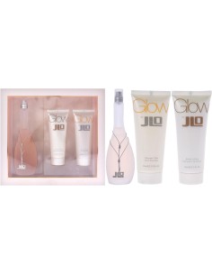 Jennifer Lopez Glow Set Regalo 100ml Eau de Toilette + 75ml Loción Corporal + 75ml Gel de Ducha