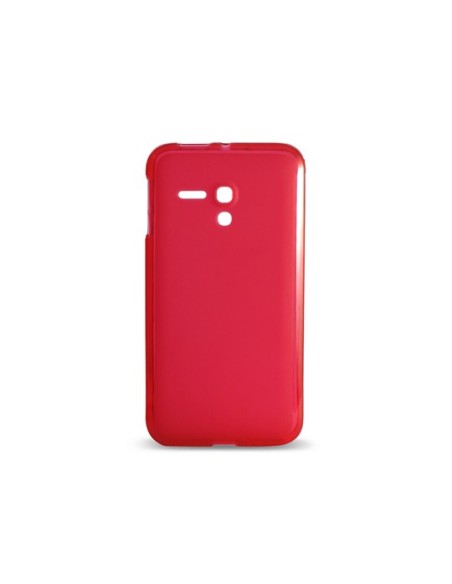 Ksix B8979FTP06 - Funda tipo flex para Alcatel Pop D5, rojo - Electrónica - Kiwiku.com