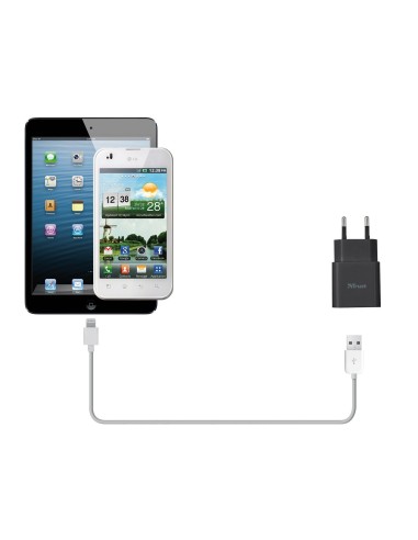 Trust Universal - Cargador de móvil de red (USB, 5 W): Kiwiku.com: Electrónica