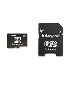 Integral INTF1016GB - Tarjeta de memoria micro SDHC de 16 GB (Clase 10): Kiwiku.com: Informática