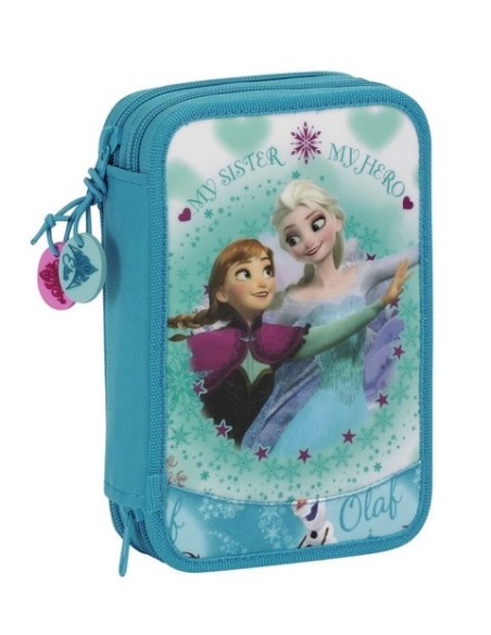 Frozen - Plumier doble, 34 piezas (Safta 411538054): Kiwiku.com: Juguetes y juegos